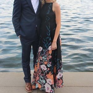 Free People XS maxi dress floral